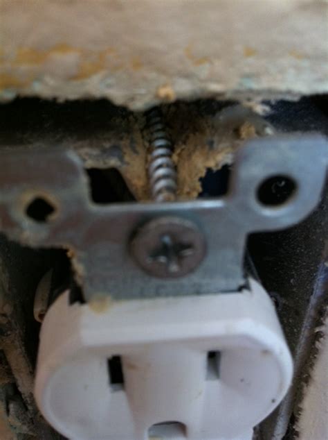 electrical outlet box stripped|troubleshooting a stripped outlet.